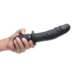 Master Series Gode vibrant avec percussions Power Pounder 17 x 4.5 cm